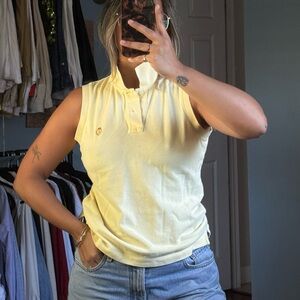 pastel yellow ralph lauren polo